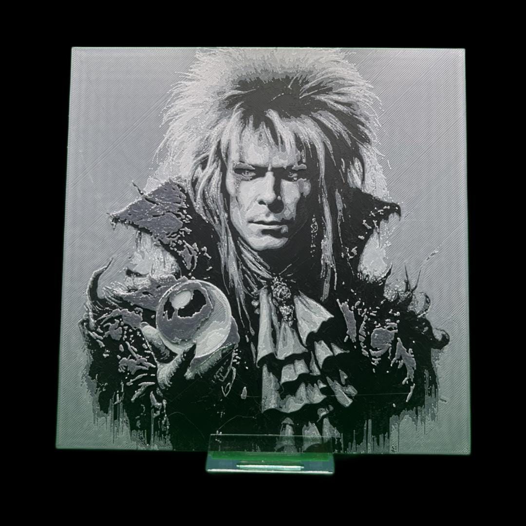 Jareth The Goblin King - The Labyrinth 3DPrinted Fan Art