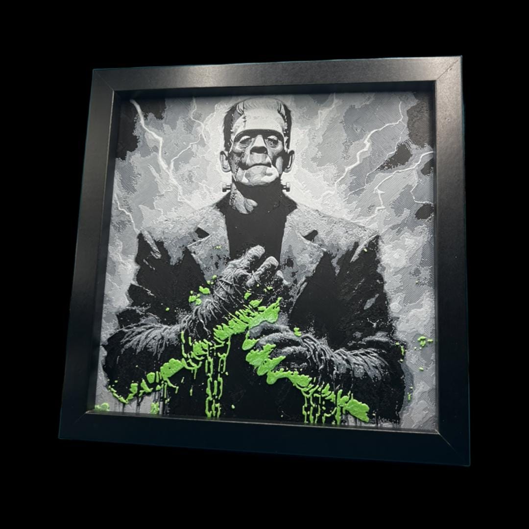 The Frankenstein Monster 3D Printed Fan Art
