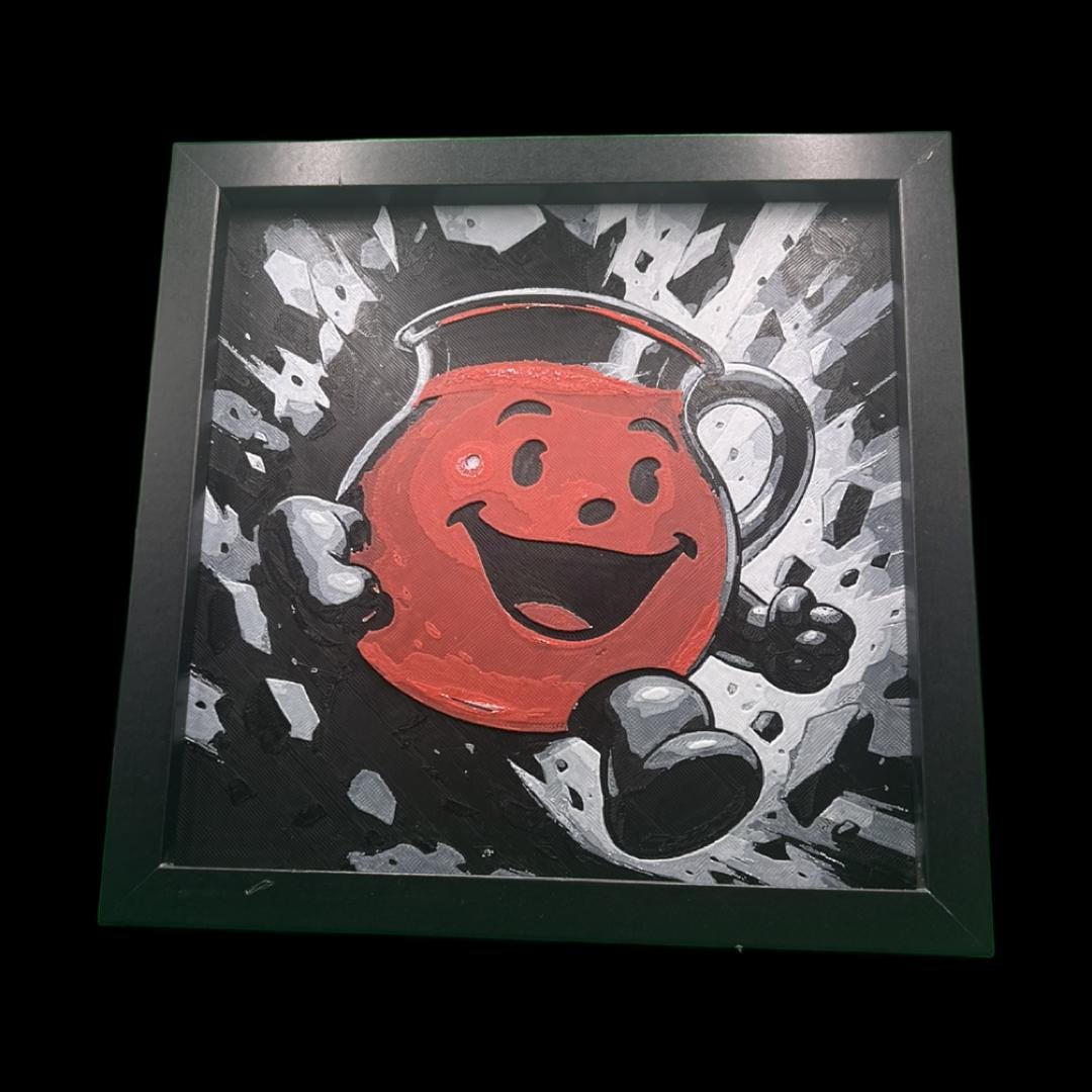 Kool Aid Man 3D Printed Fan Art