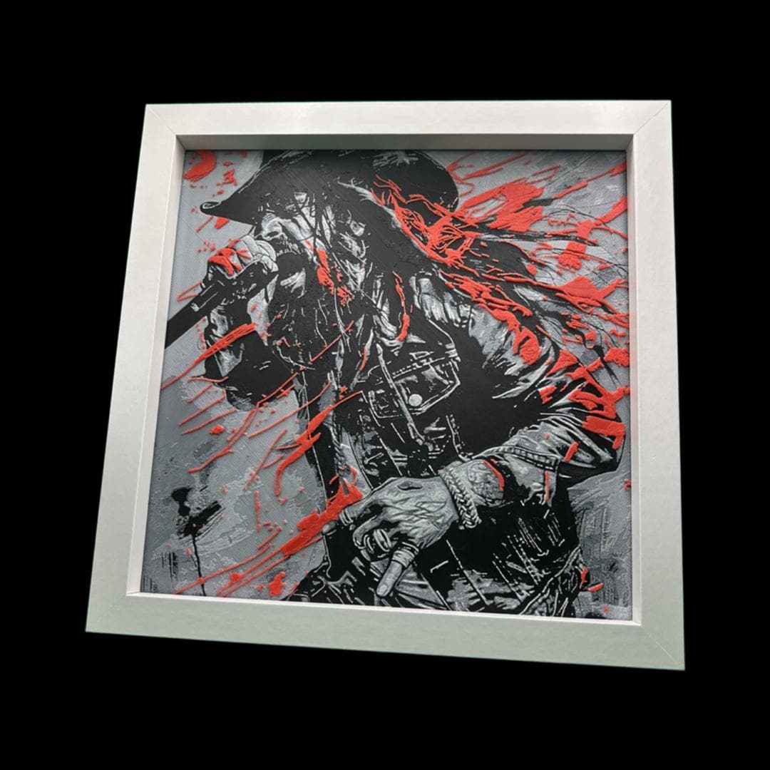 Rob Zombie 3D Printed Fan Art