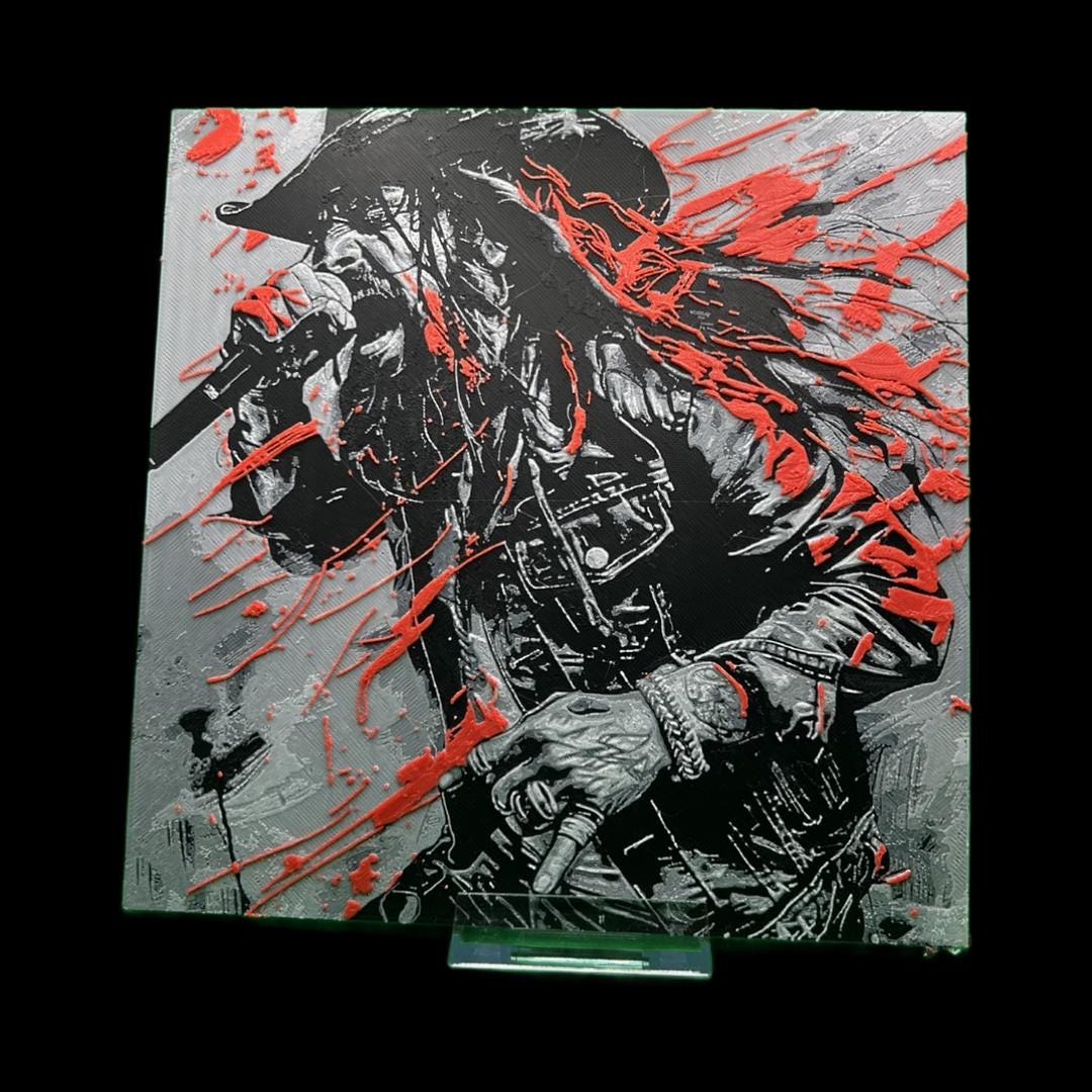 Rob Zombie 3D Printed Fan Art