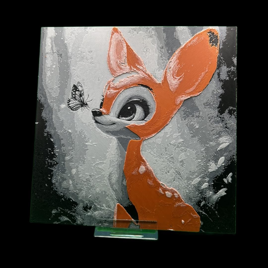 Bambi 3D Printed Fan Art