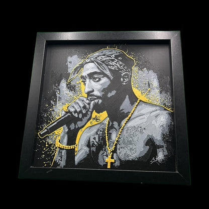 Tupac Shakur 3D Printed Fan Art