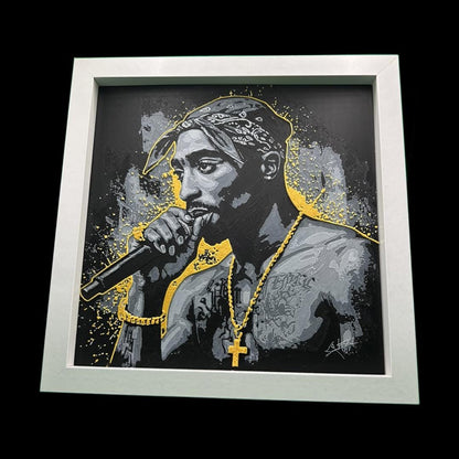 Tupac Shakur 3D Printed Fan Art