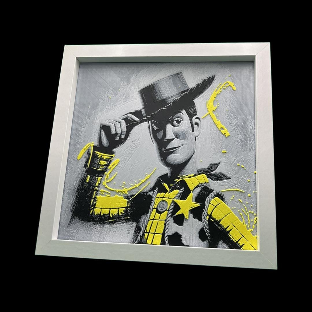 Woody - Toy Story 3D Printed Fan Art