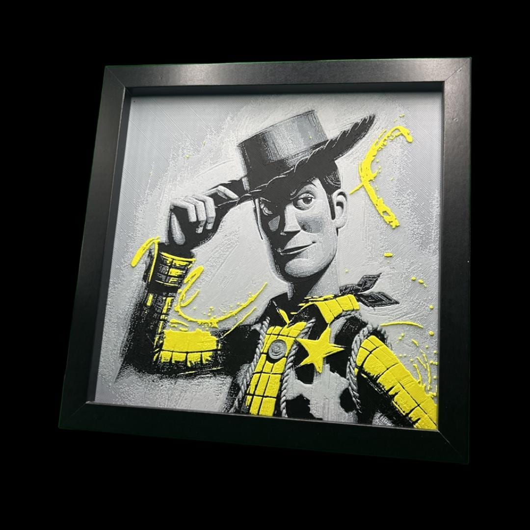 Woody - Toy Story 3D Printed Fan Art