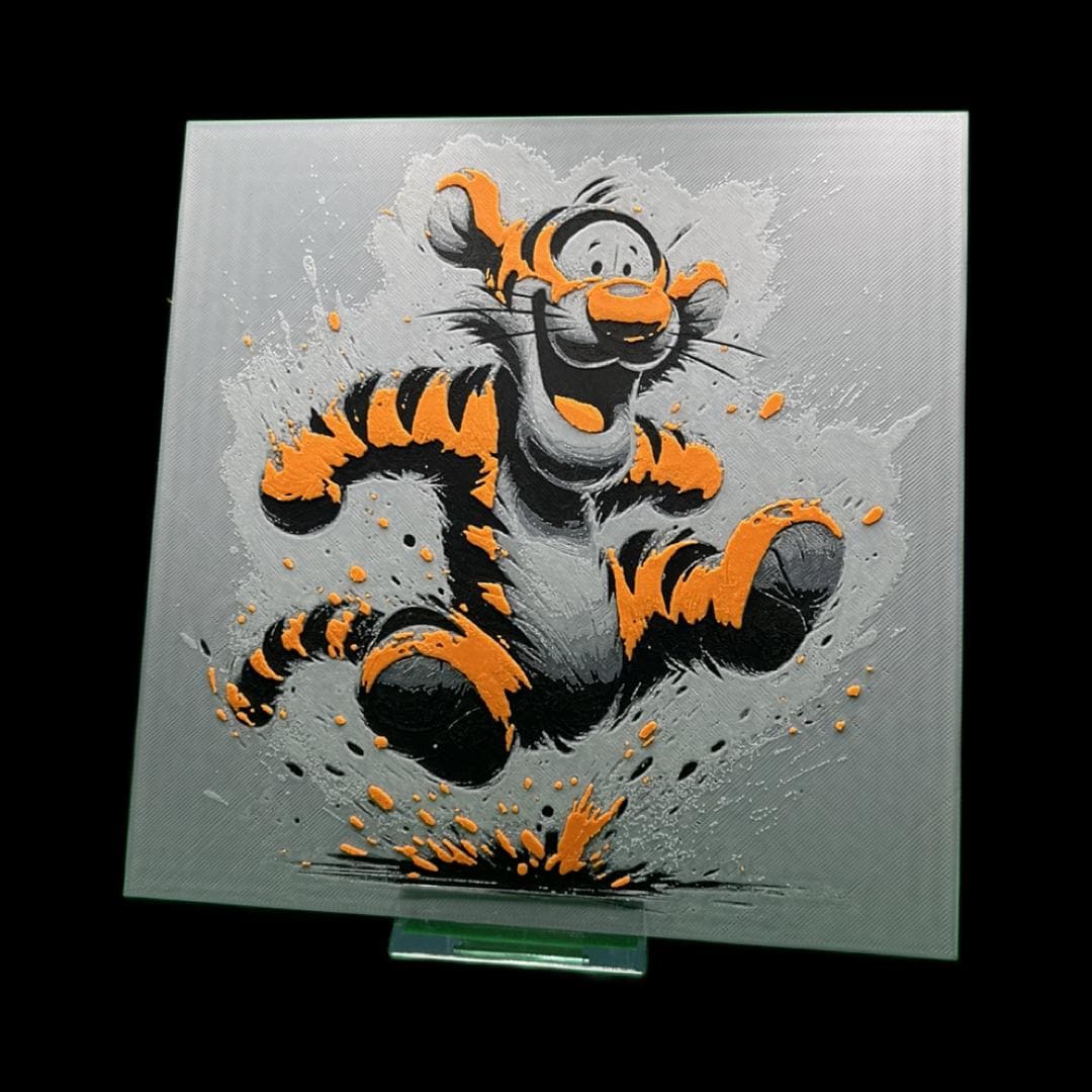 Tigger - Winnie the Pooh 3D Printed Fan Art