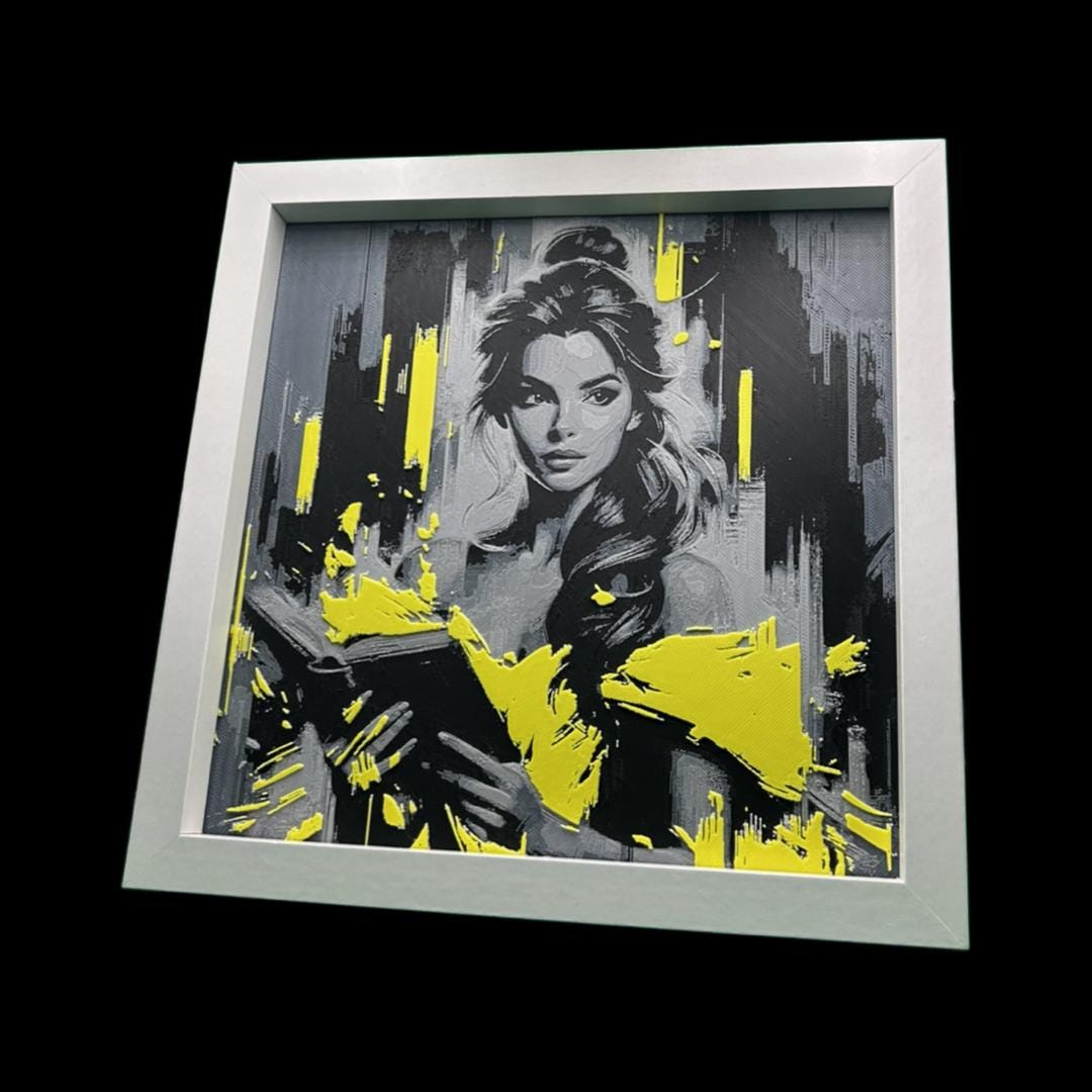 Belle - Beauty and the Beast  3D Printed Fan Art