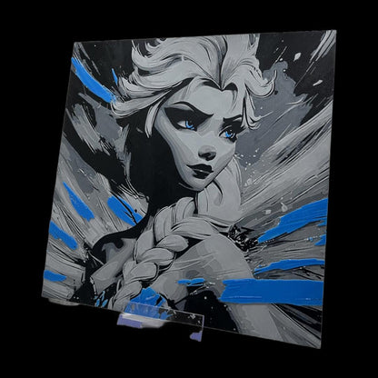 Elsa the Snow Queen 3D Printed Fan Art
