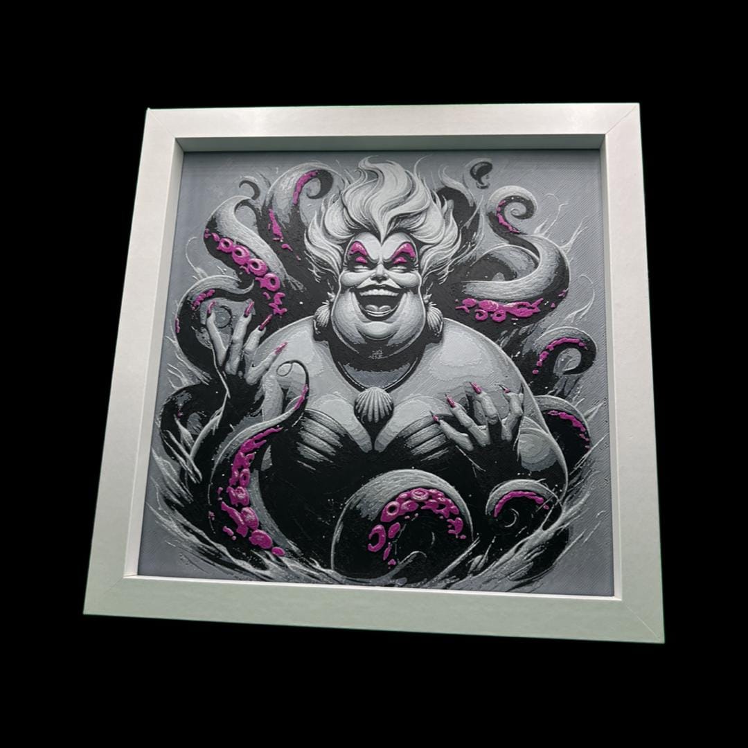 Ursula - The Little Mermaid 3D Printed Fan Art