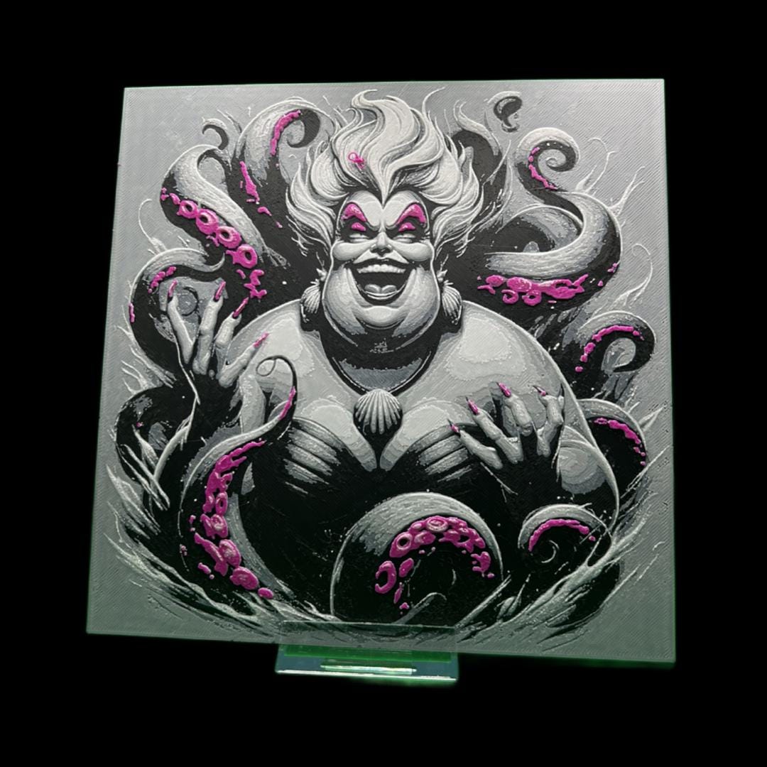 Ursula - The Little Mermaid 3D Printed Fan Art