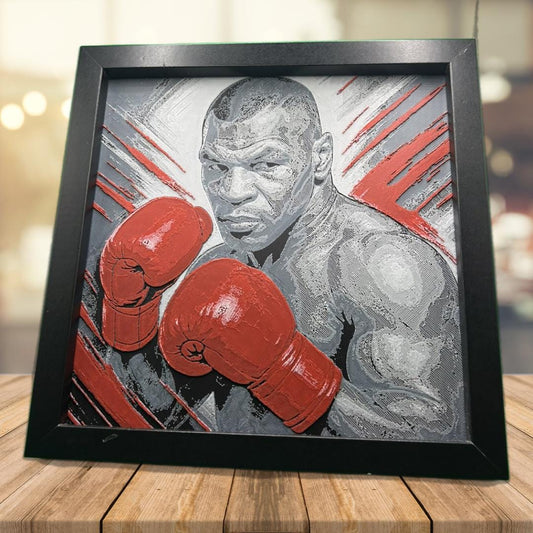 Mike Tyson 3D Printed Fan Art