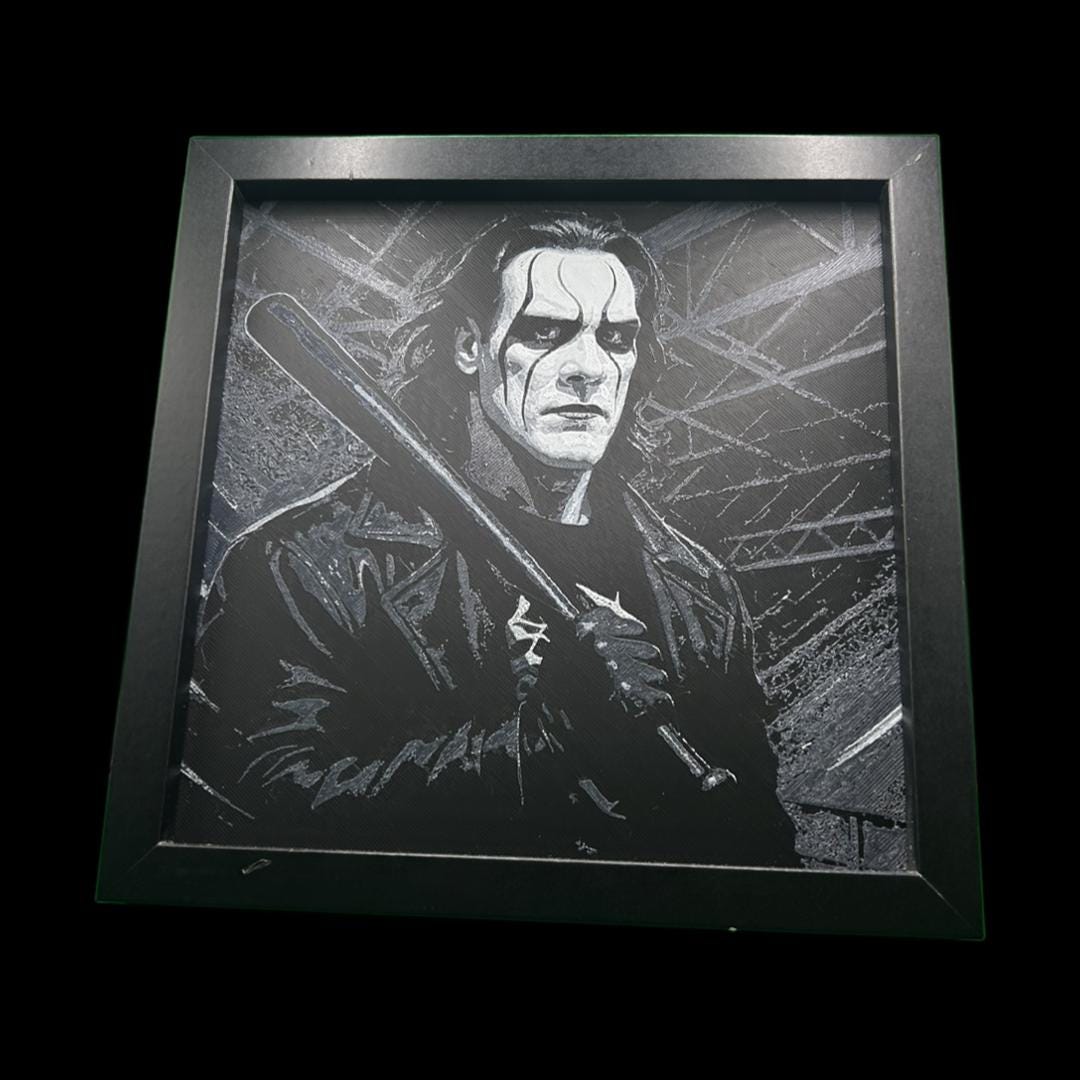 Sting - WCW 3D Printed Fan Art