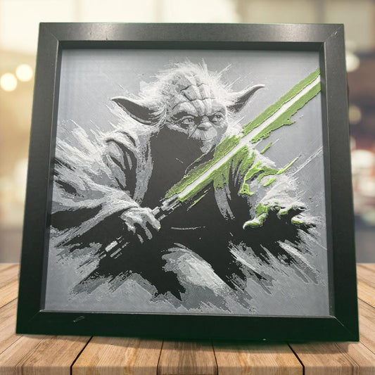 Yoda 3D Printed Fan Art