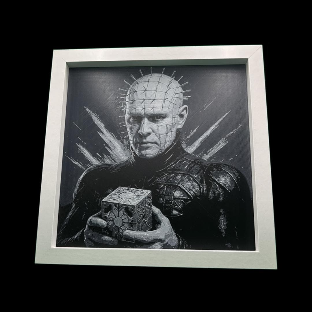 Pinhead - Hellraiser 3D Printed Fan Art
