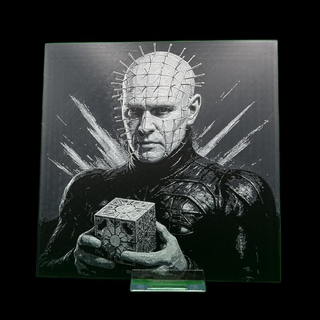 Pinhead - Hellraiser 3D Printed Fan Art