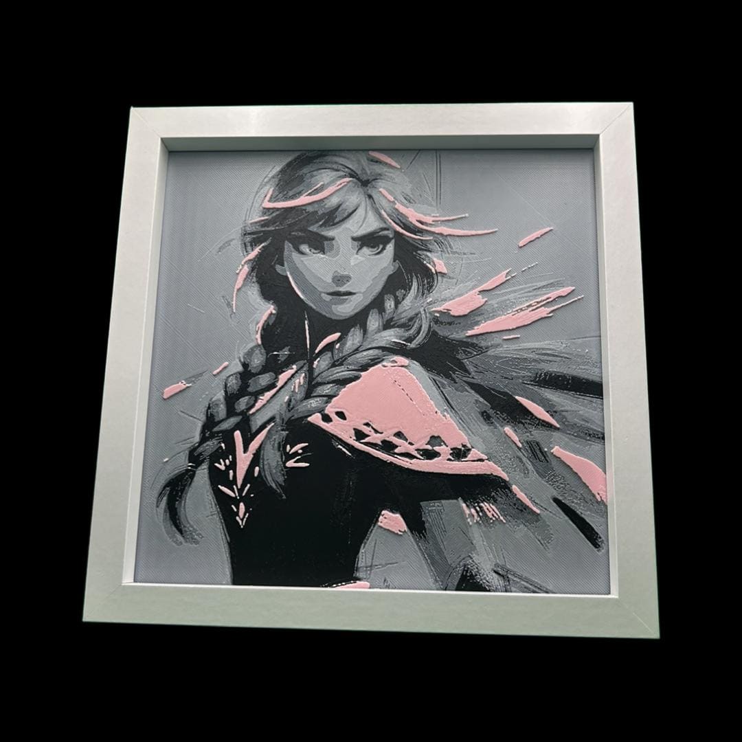 Anna - Frozen 3D Printed Fan Art