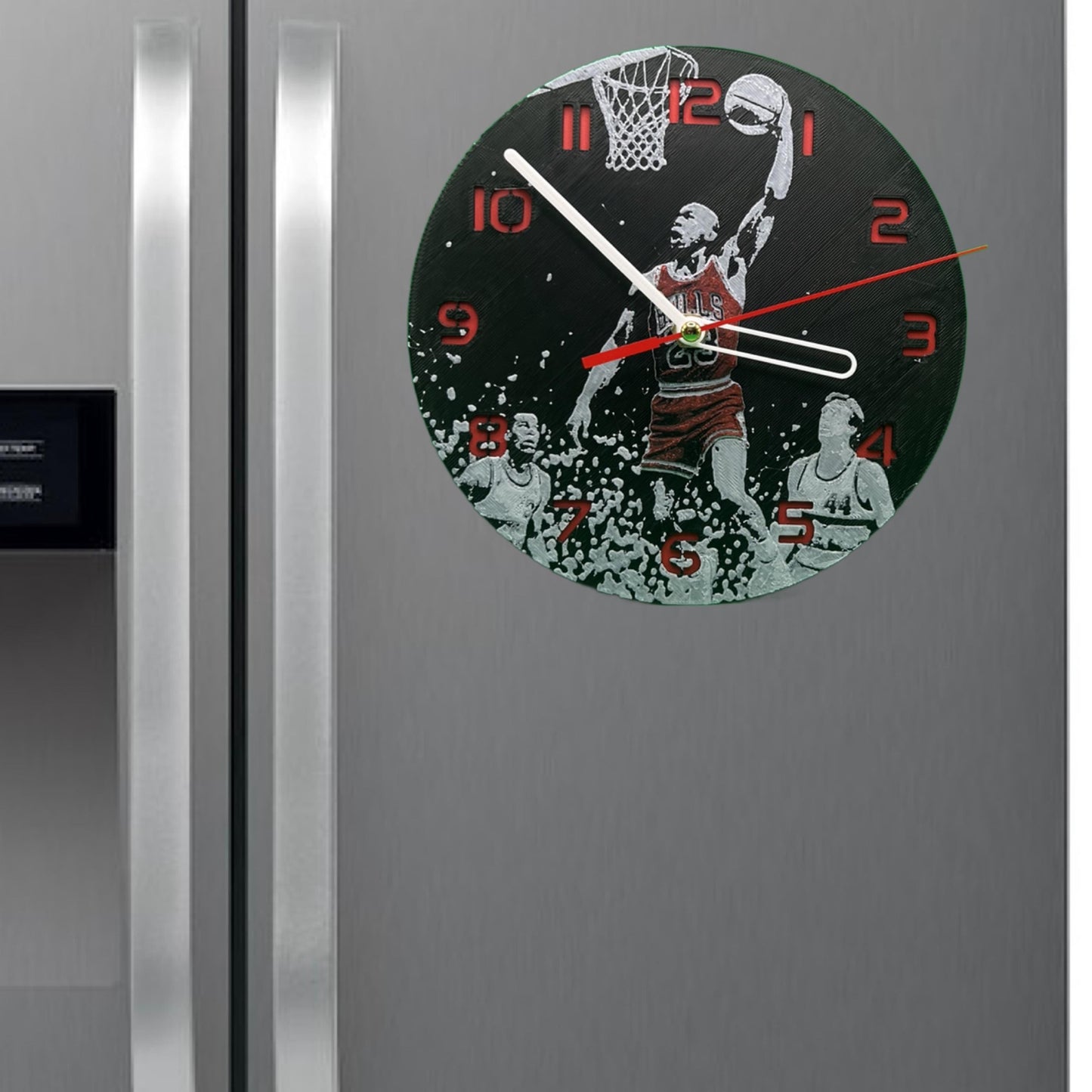 Michael Jordan 3D Printed Wall Clock