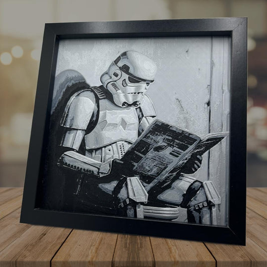 Stormtrooper Pooper 3D Printed Fan Art