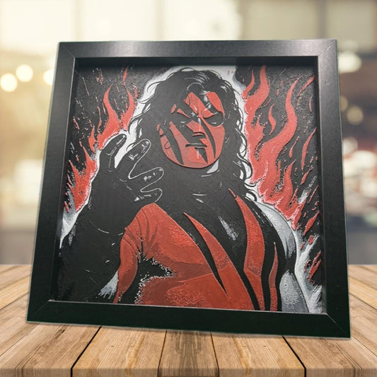 Kane - WWE 3D Printed Fan Art