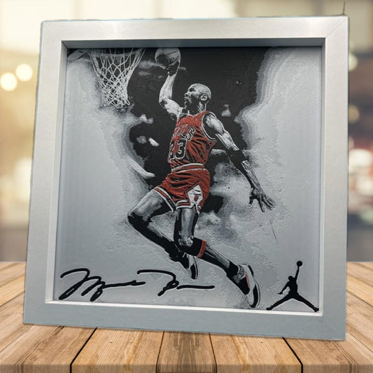 Michael Jordan 3D Printed Fan Art