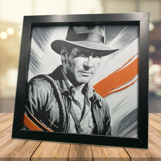 Indiana Jones Printed Fan Art