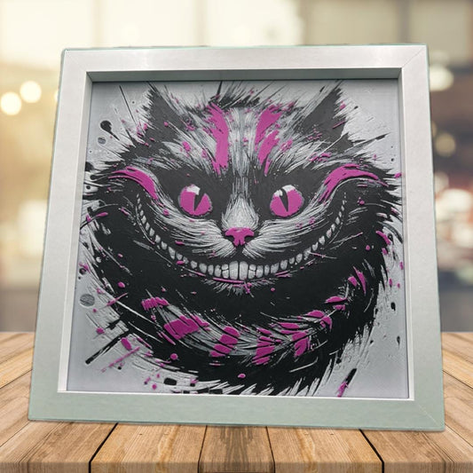 Cheshire Cat - Alice in Wonderland 3D Printed Fan Art