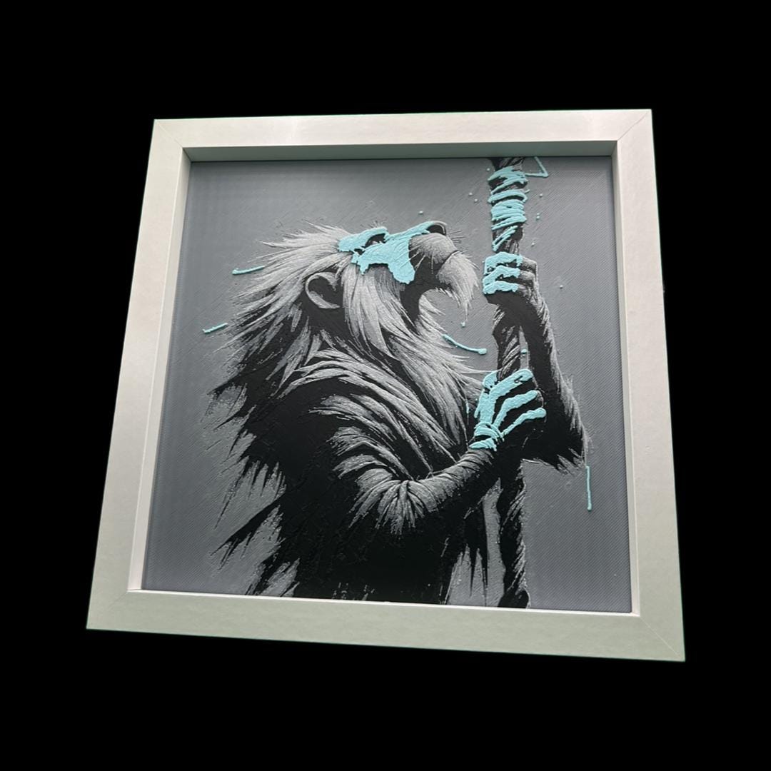 Rafiki - The Lion King 3D Printed Fan Art