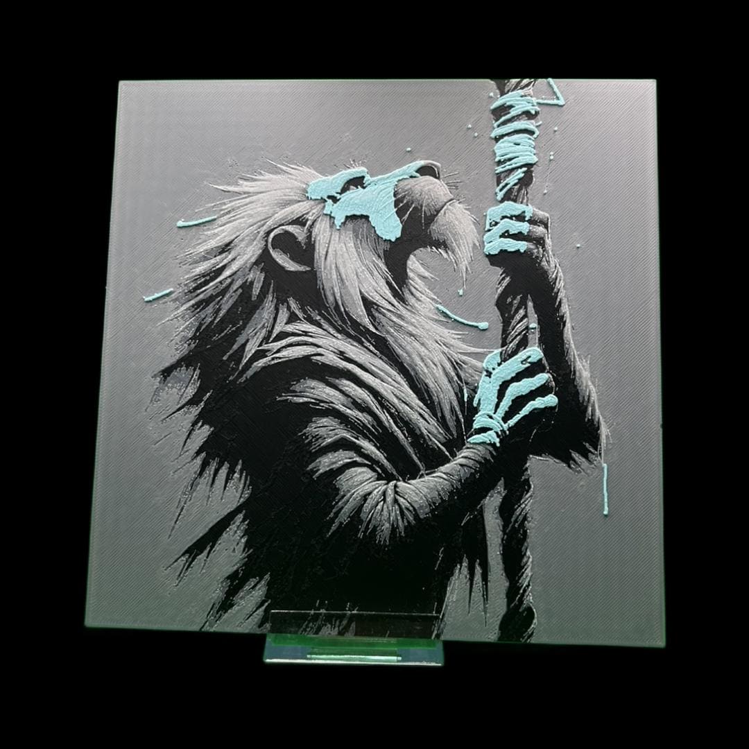 Rafiki - The Lion King 3D Printed Fan Art