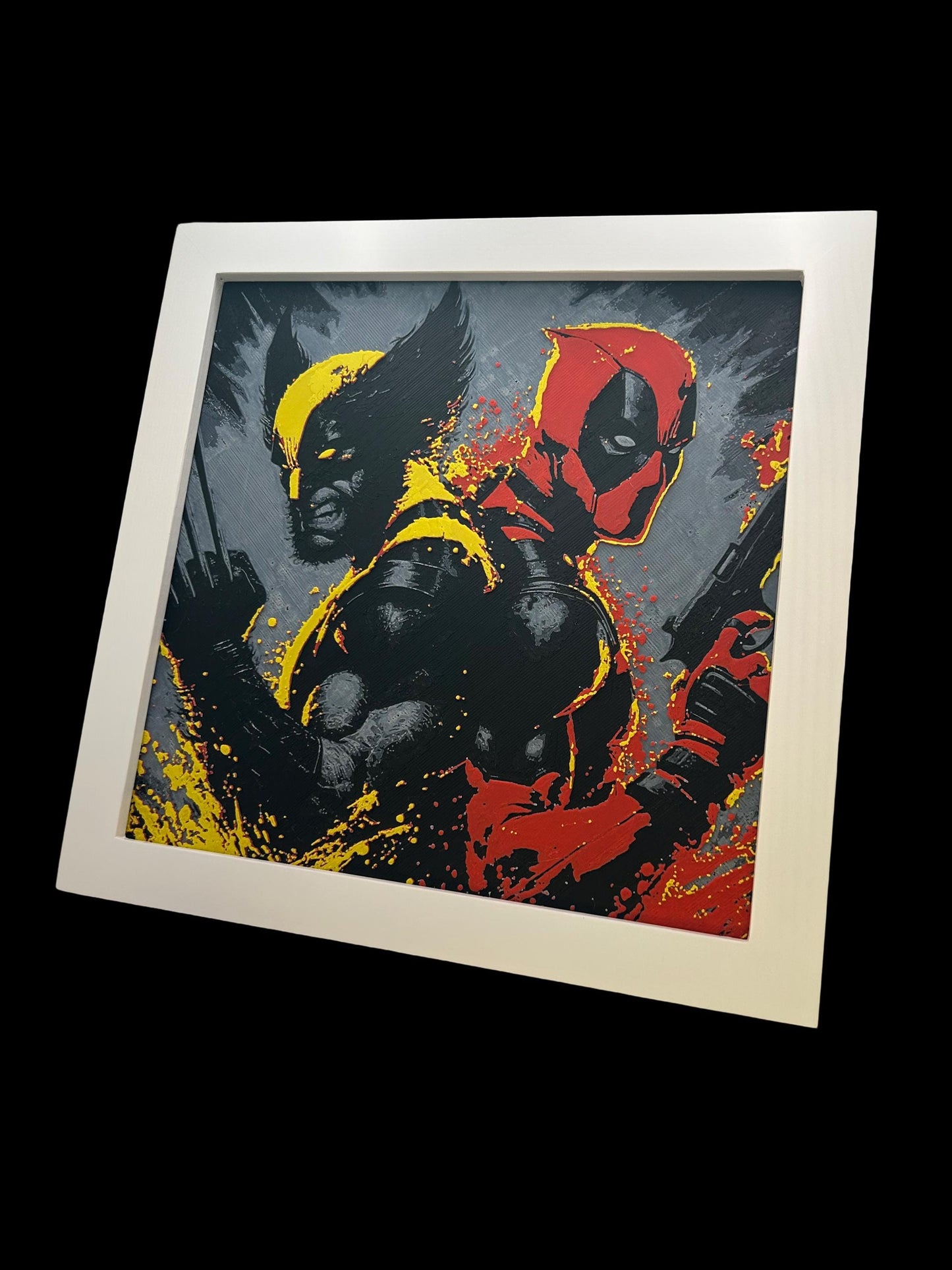 Deadpool and Wolverine 3D Printed Fan Art