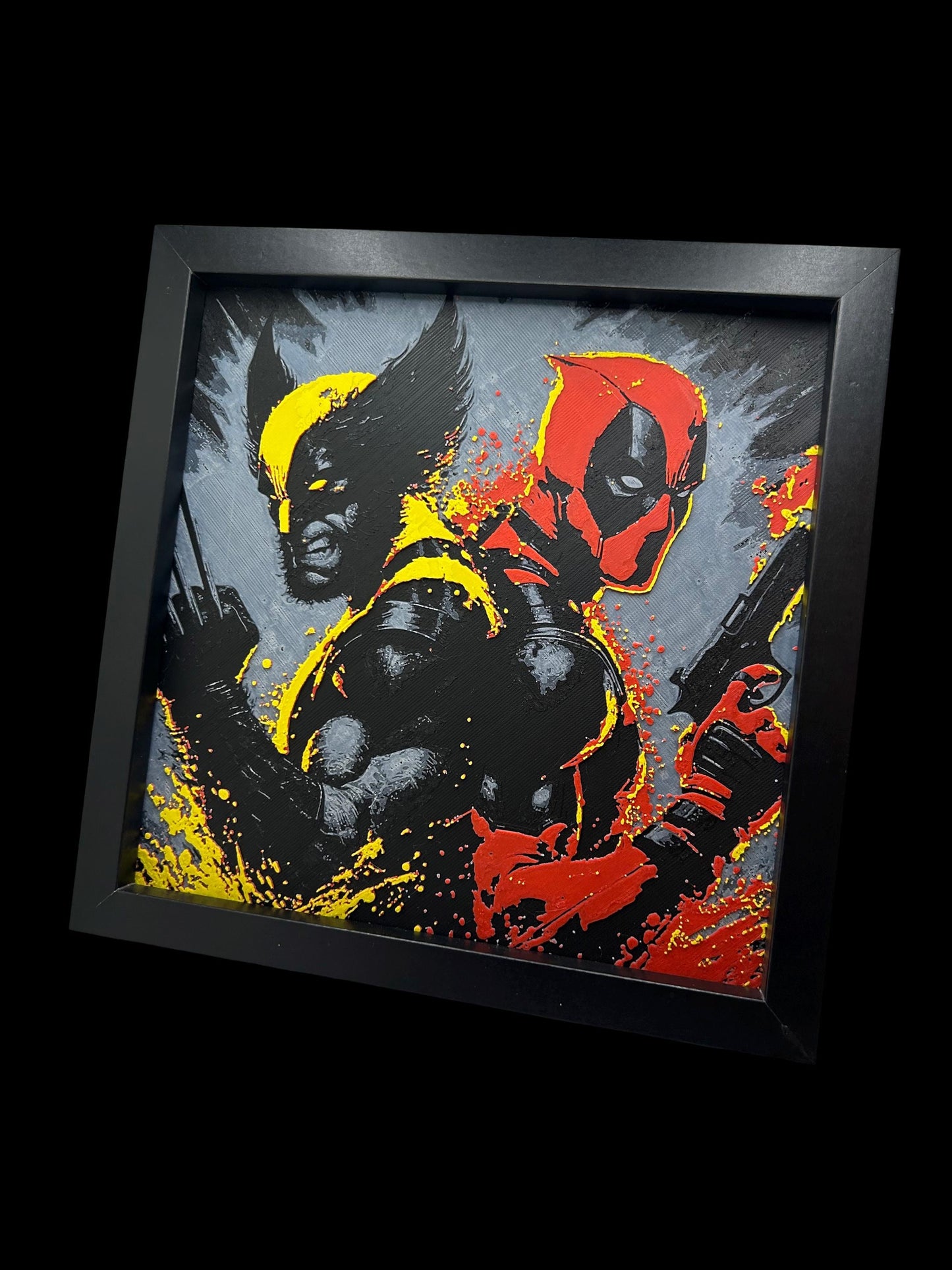 Deadpool and Wolverine 3D Printed Fan Art