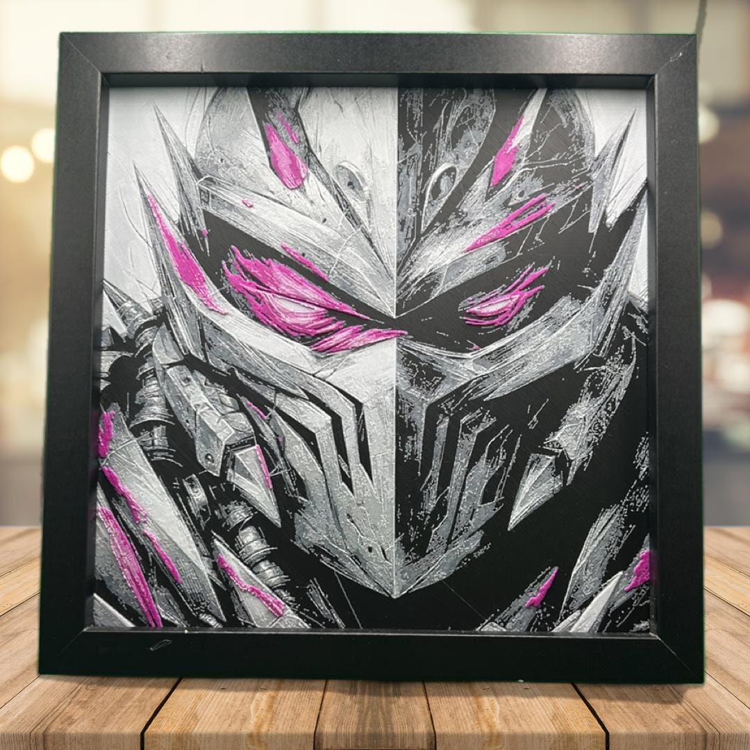 Shredder - TMNT 3D Printed Fan Art
