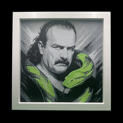 Jake The Snake - WWE 3D Printed Fan Art