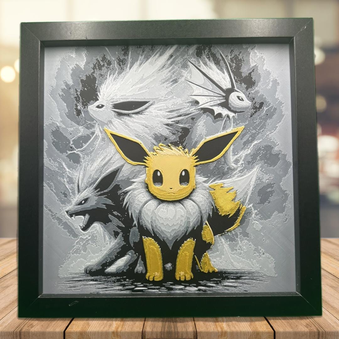 Eevee - Pokémon 3D Printed Fan Art