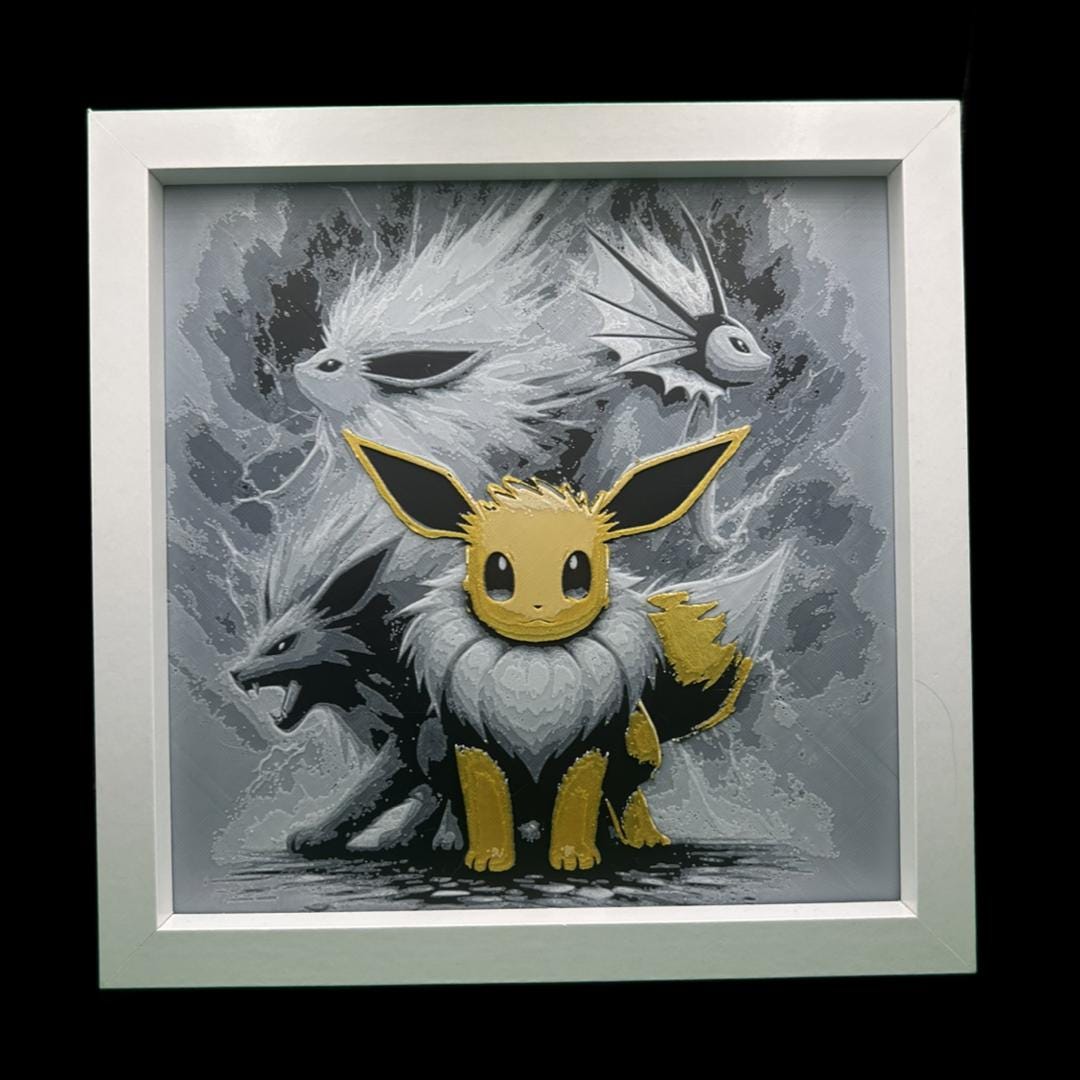 Eevee - Pokémon 3D Printed Fan Art