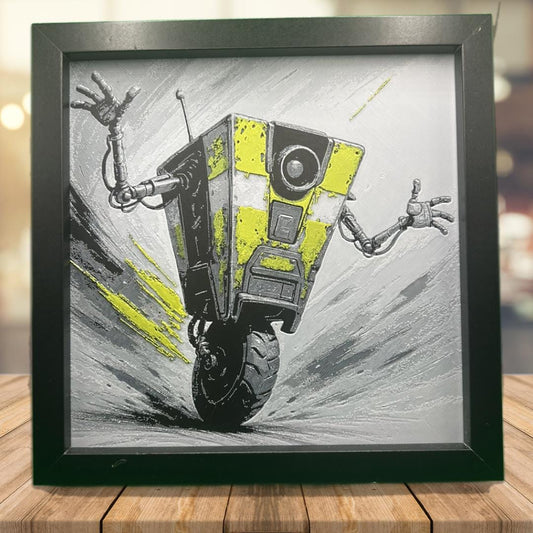 Claptrap - Borderlands 3D Printed Fan Art