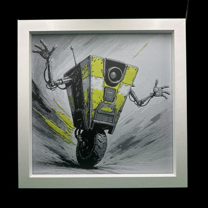 Claptrap - Borderlands 3D Printed Fan Art