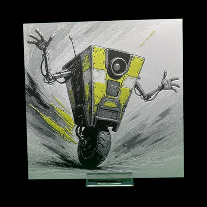 Claptrap - Borderlands 3D Printed Fan Art