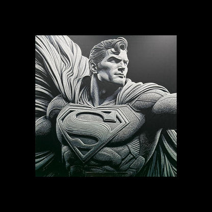 Superman 3D Printed Fan Art
