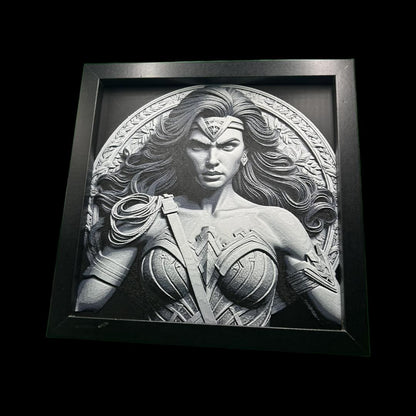 Wonder Woman 3D Printed Fan Art
