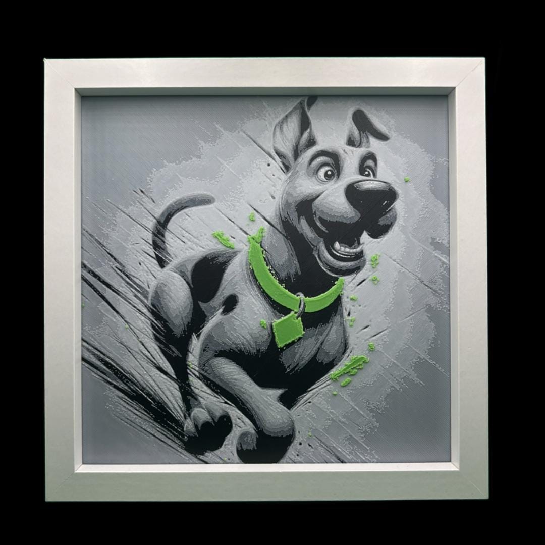 Scooby-Doo 3D Printed Fan Art