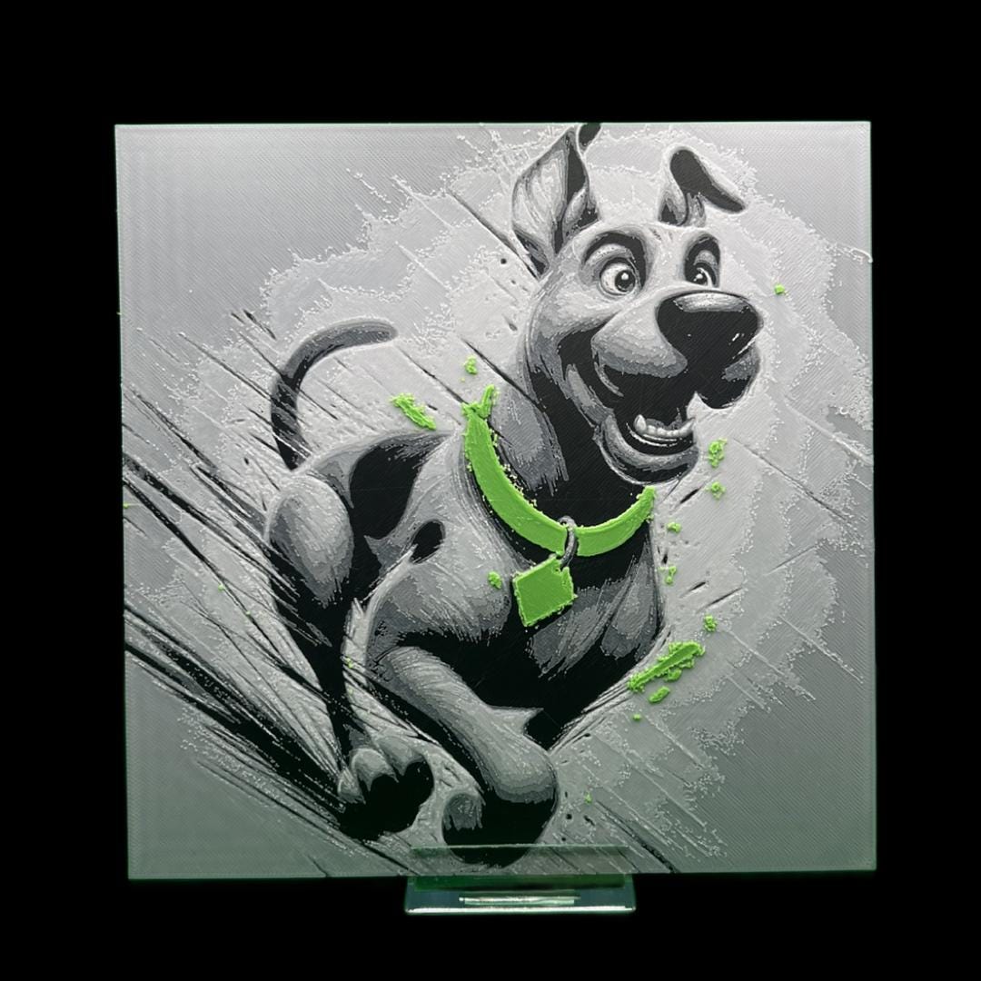 Scooby-Doo 3D Printed Fan Art
