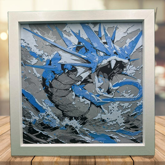 Gyarados - Pokémon 3D Printed Fan Art