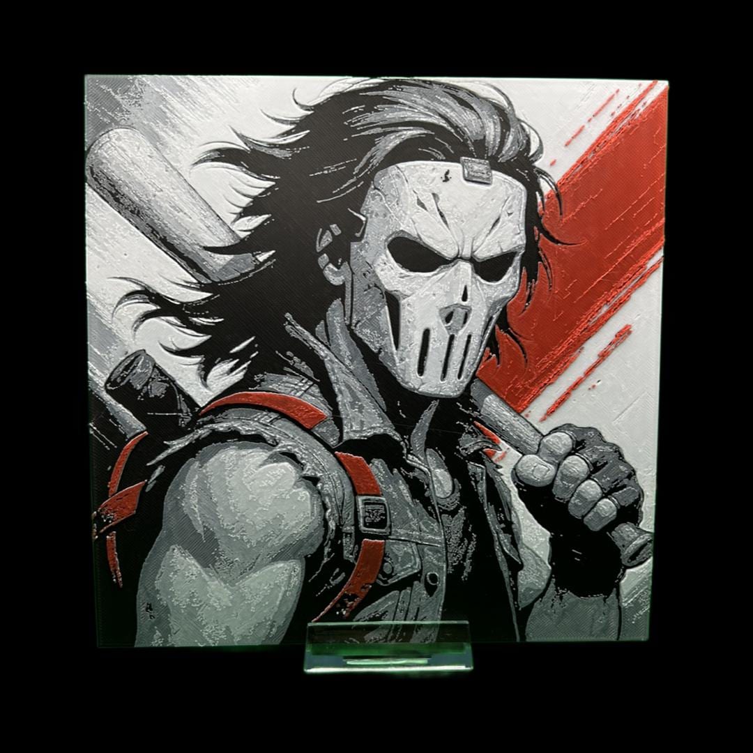 Casey Jones - TMNT 3D Printed Fan Art