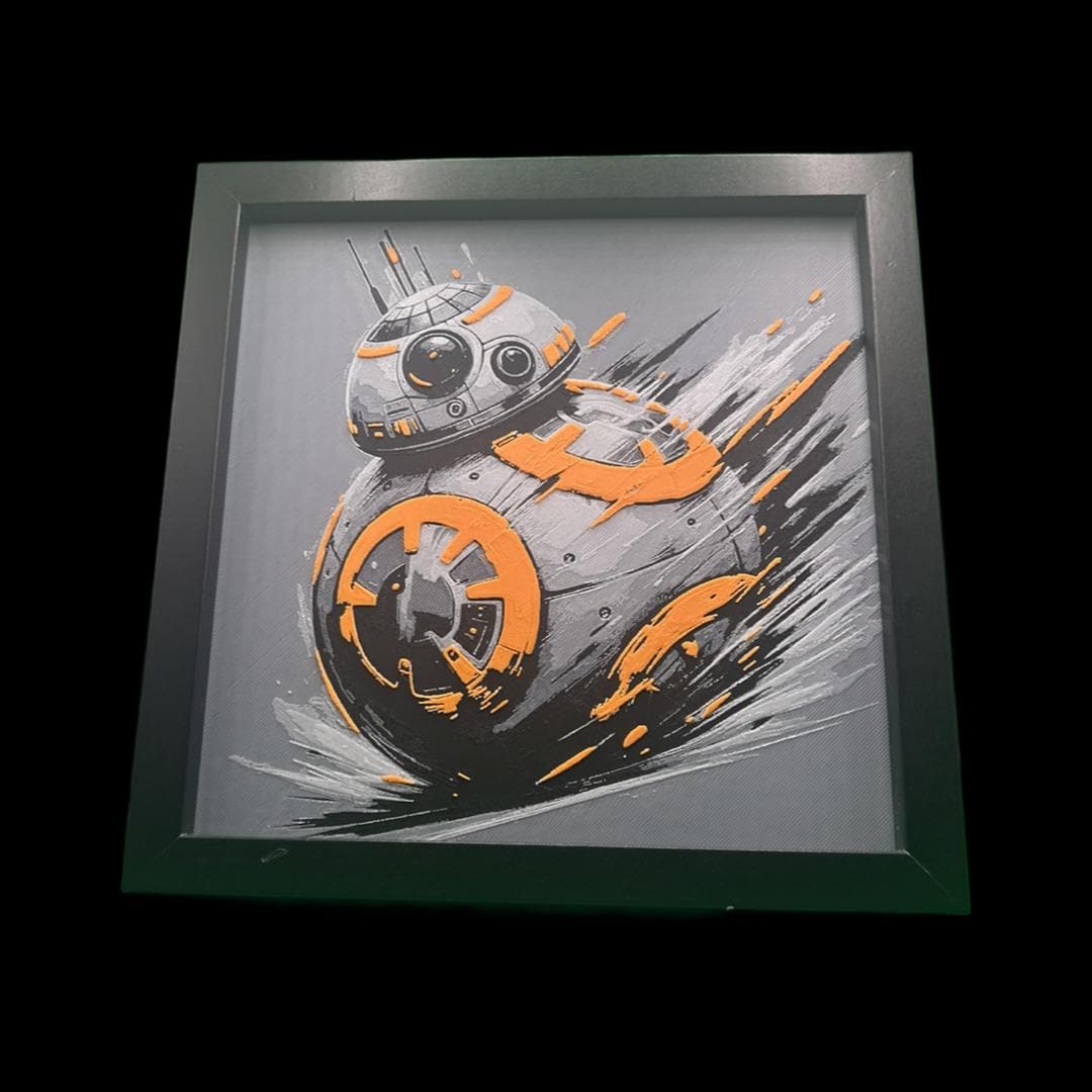BB-8 3D Printed Fan Art