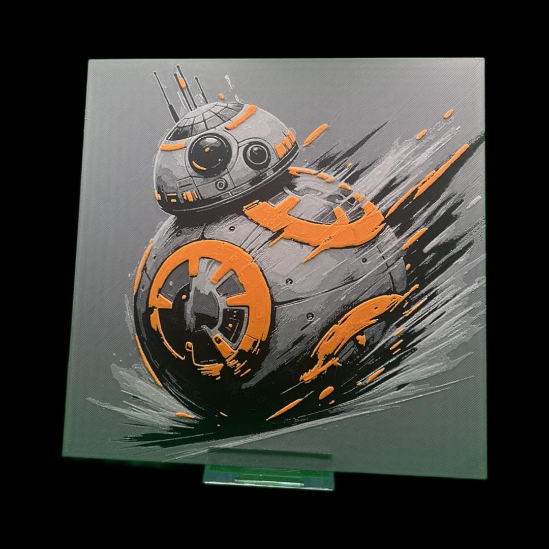 BB-8 3D Printed Fan Art