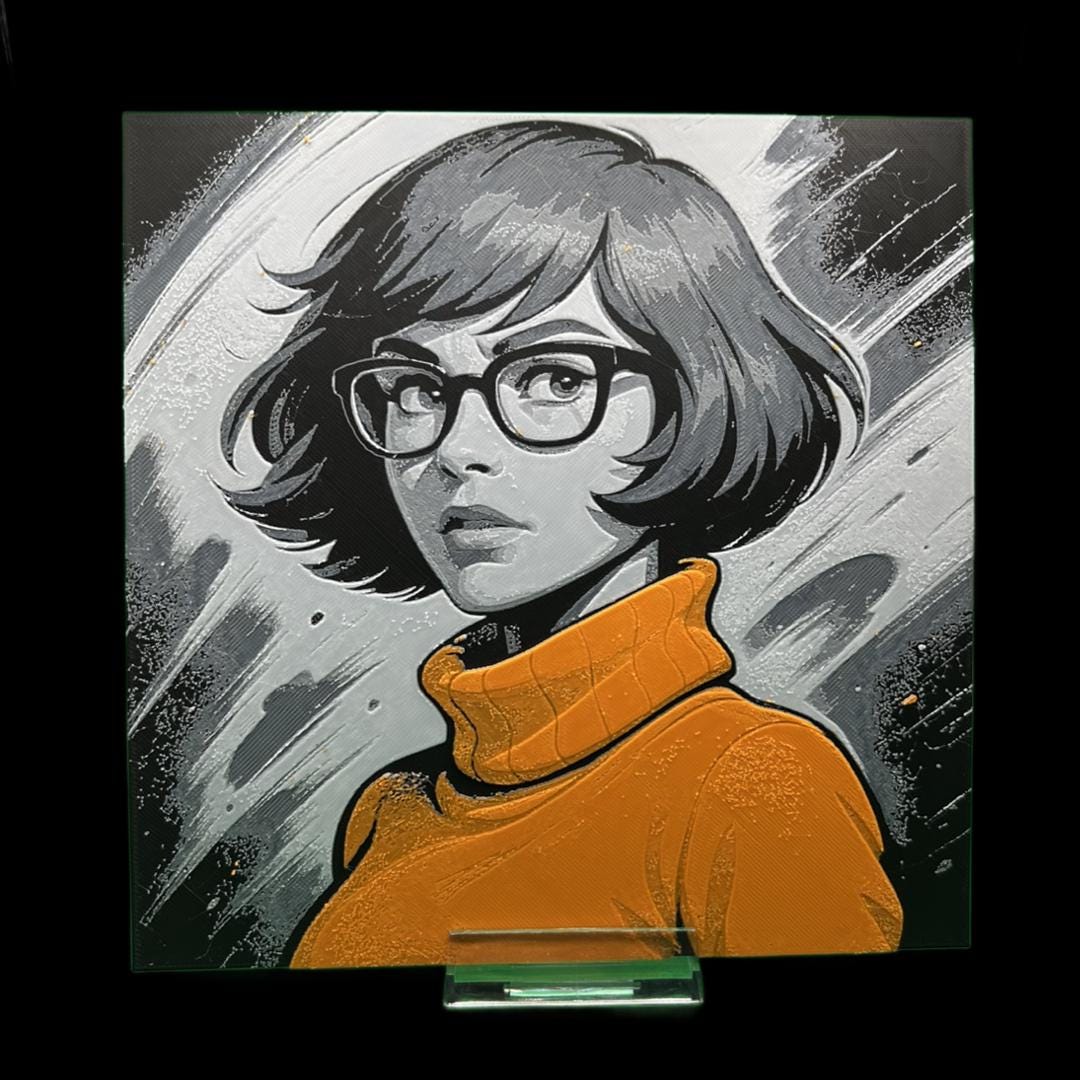 Velma - Scooby-Doo 3D Printed Fan Art