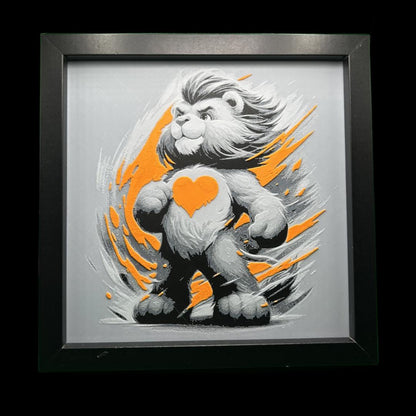 Brave heart - Care Bears 3D Printed Fan Art