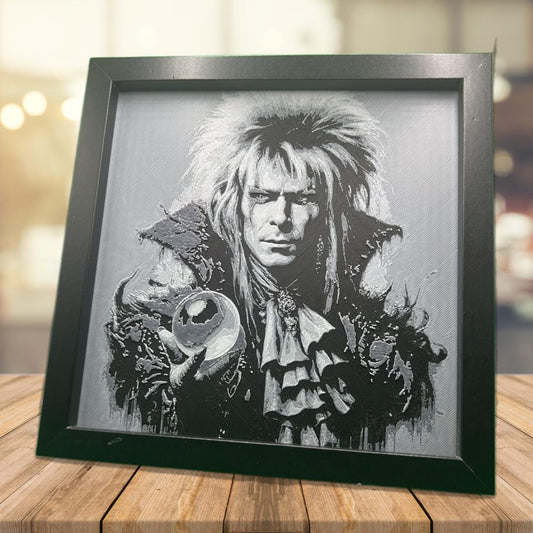 Jareth The Goblin King - The Labyrinth 3DPrinted Fan Art