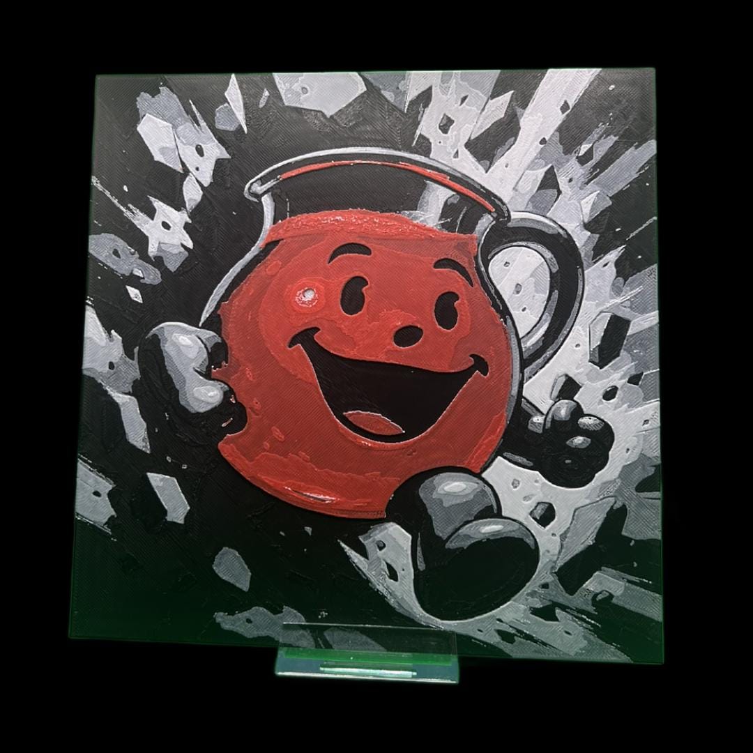 Kool Aid Man 3D Printed Fan Art
